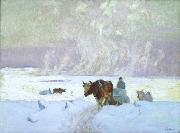 Maurice Galbraith Cullen The Ice Harvest Spain oil painting artist